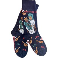 "Geraldine & Ricky" Socks
