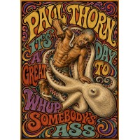 "It's A Great Day to Whup Somebody's Ass" Poster